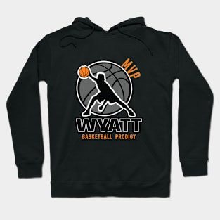 Wyatt MVP Custom Player Basketball Prodigy Your Name Hoodie